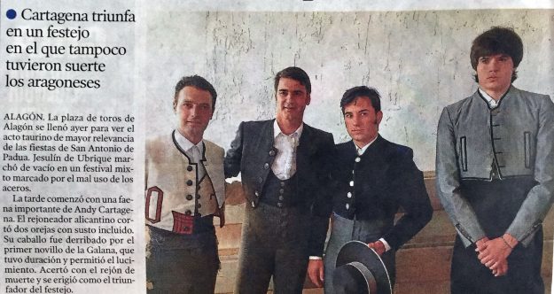 Festival Alagón; Crónica Heraldo de Aragon