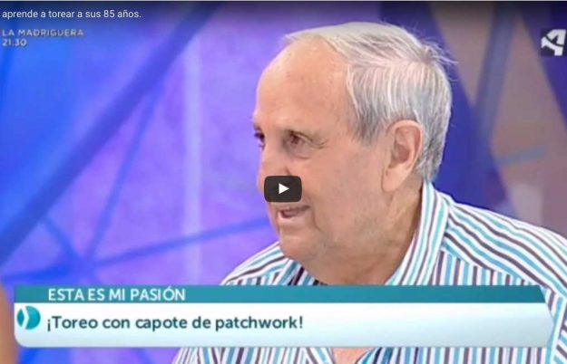 Clemente aprende a torear con Imanol Sánchez