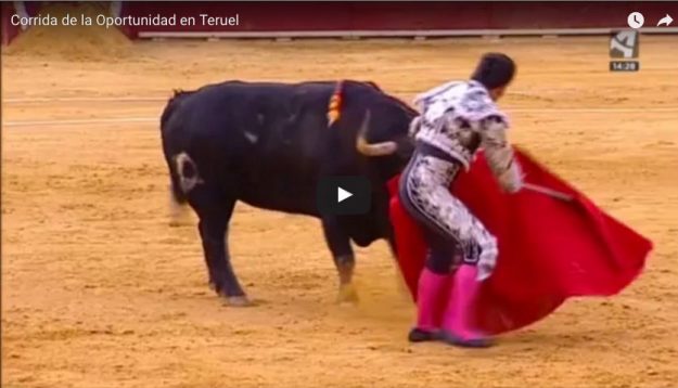 Imanol Sánchez triunfador de la "Corrida de la Oportunidad" en Teruel