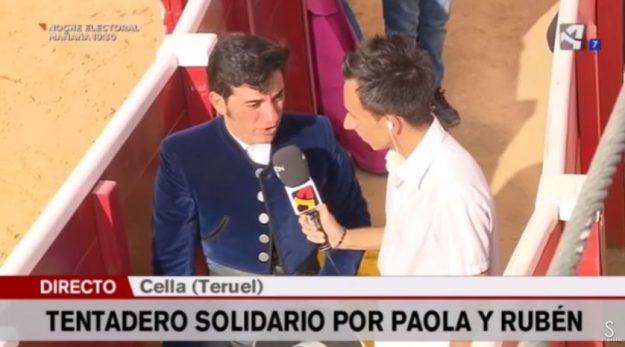 Tentadero solidario en Cella