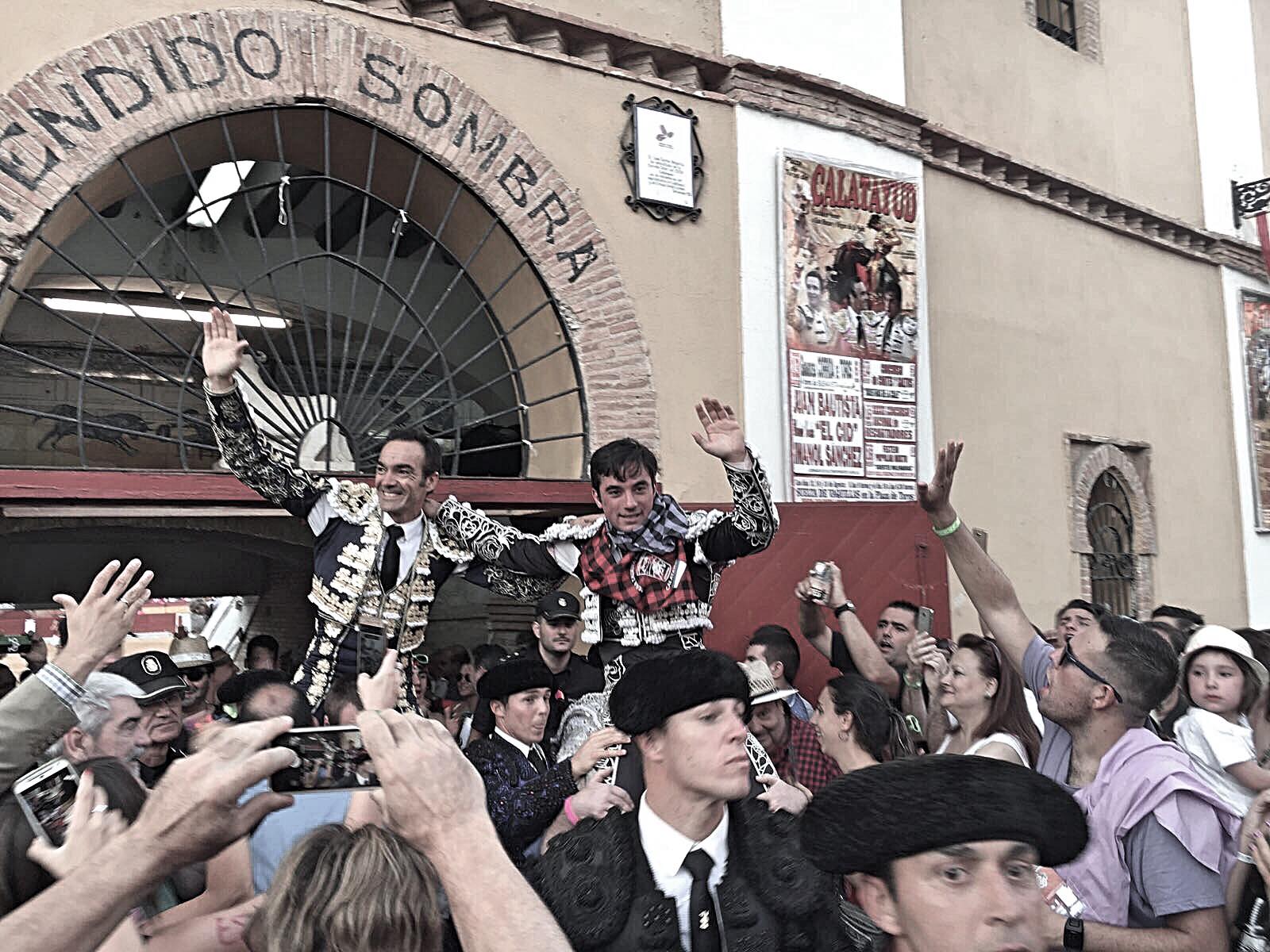 El Cid e Imanol Sánchez Puerta Grande Calatayud