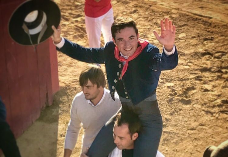 Imanol Sánchez puerta grande Cariñena