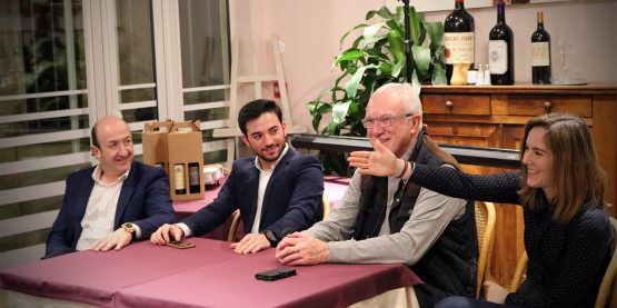 Imanol Sánchez en el Circulo Taurino de Libourne