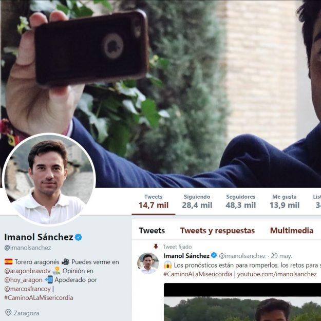 Imanol Sánchez Twitter 2018