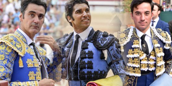 Jesulín, Cayetano e Imanol Sánchez en Calatayud