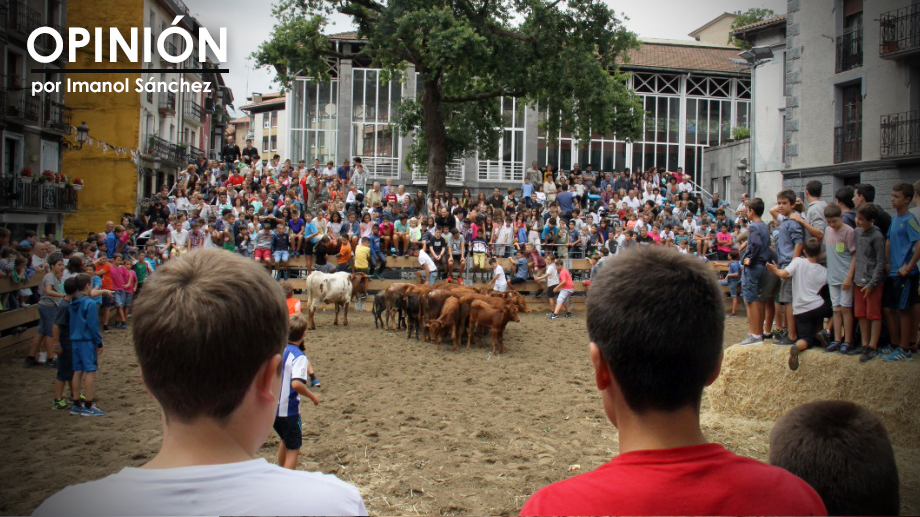 Menores en festejos taurinos, Opinión Imanol Sánchez
