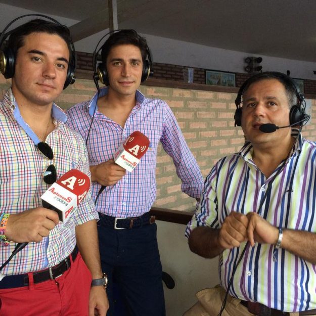 Imanol Sánchez con alfredo casas