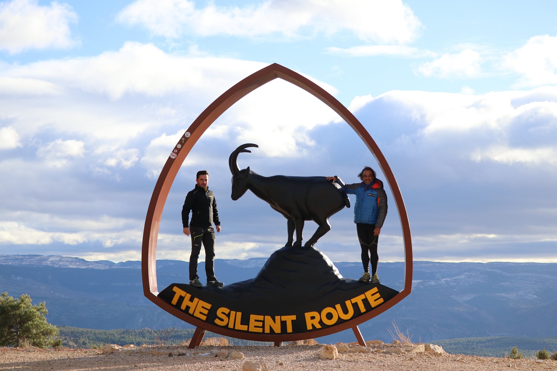 Imanol Sánchez y Carlos Pauner The Silen Route, en Teruel