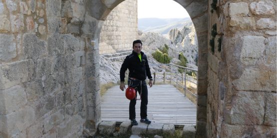 Imanol Sánchez en una de sus aventuras