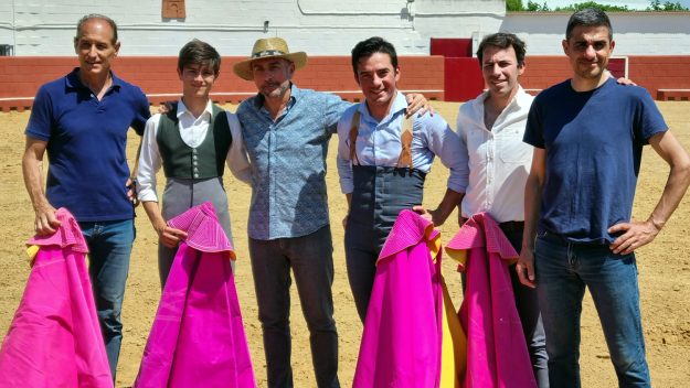 Roberto Bermejo, Aarón Palacio, Paco Vallejo, Imanol Sánchez, Miguel Cuartero y Venturita (1)