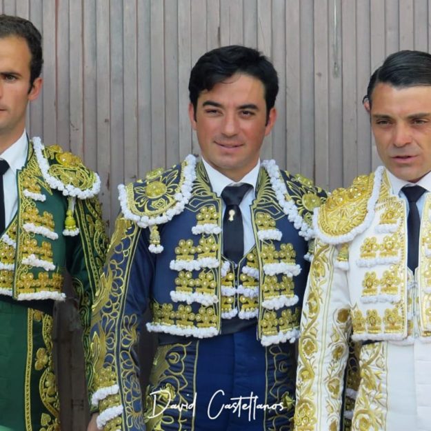 Sánchez Vara e Imanol Sánchez en la corrida de Reta