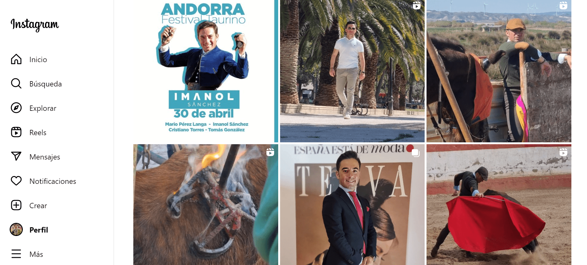 Impacto Imanol Sánchez en Instagram (1)