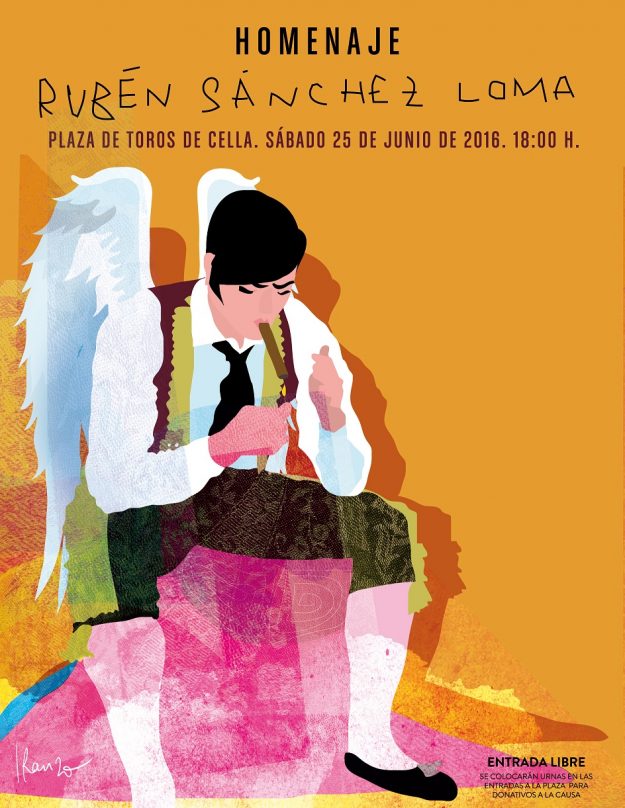 cartel-tentadero-soliario-cella-homenaje-ruben-sanchez-corto