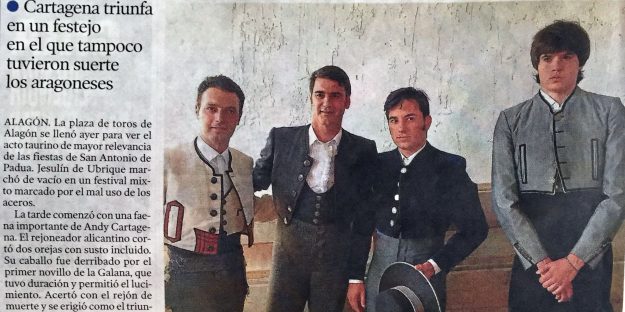 Festival Alagón; Crónica Heraldo de Aragon