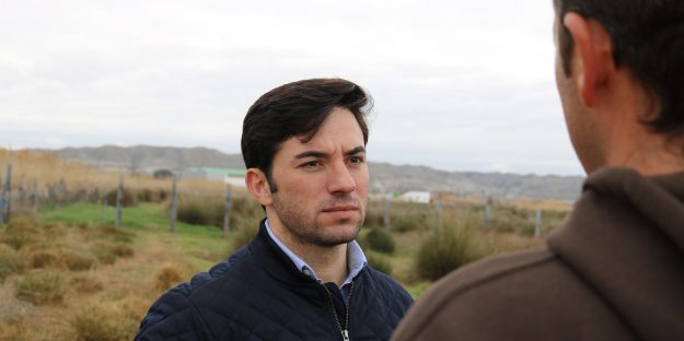 Imanol Sánchez presentando ARAGON BRAVO