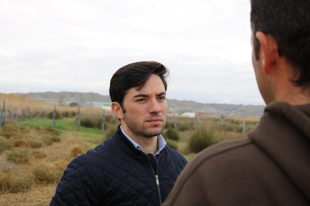 Imanol Sánchez presentando ARAGON BRAVO