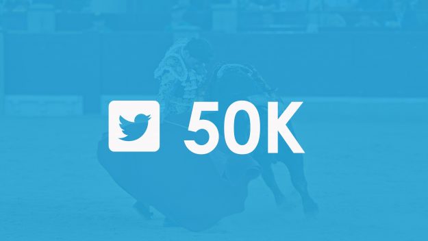 Imanol Sánchez 50K en twitter