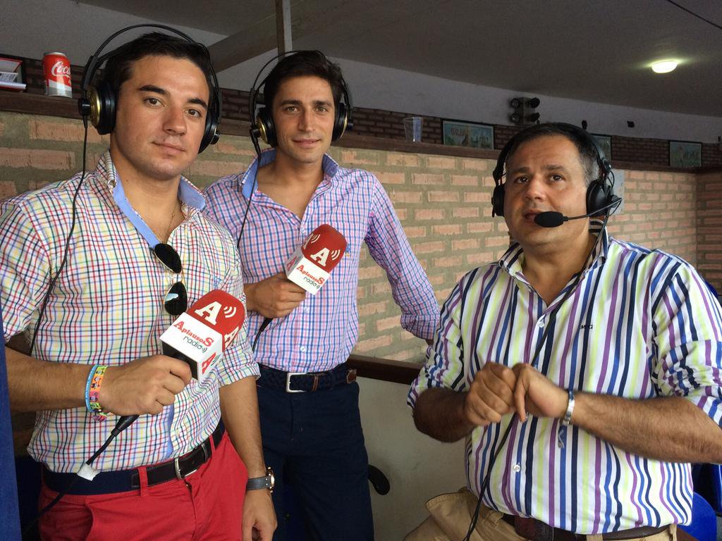 Imanol Sánchez con alfredo casas