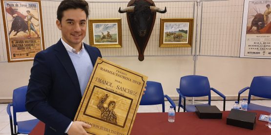 Imanol Sánchez premiado en Zuera