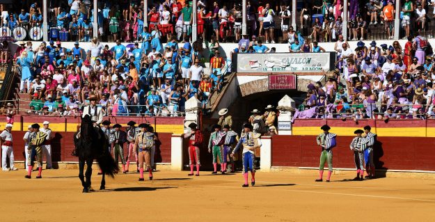 Corrida Toros Calatayus 2019, Escribano, Imanol Sánchez, Gonzalo Caballero