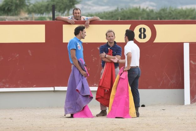 Imanol Sánchez, Daniel Granado y Alberto Álvarez
