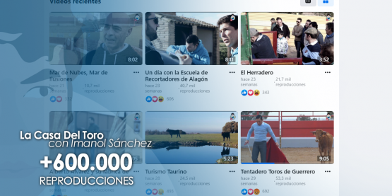 1280×720 Torole TV la casa del toro reproducciones