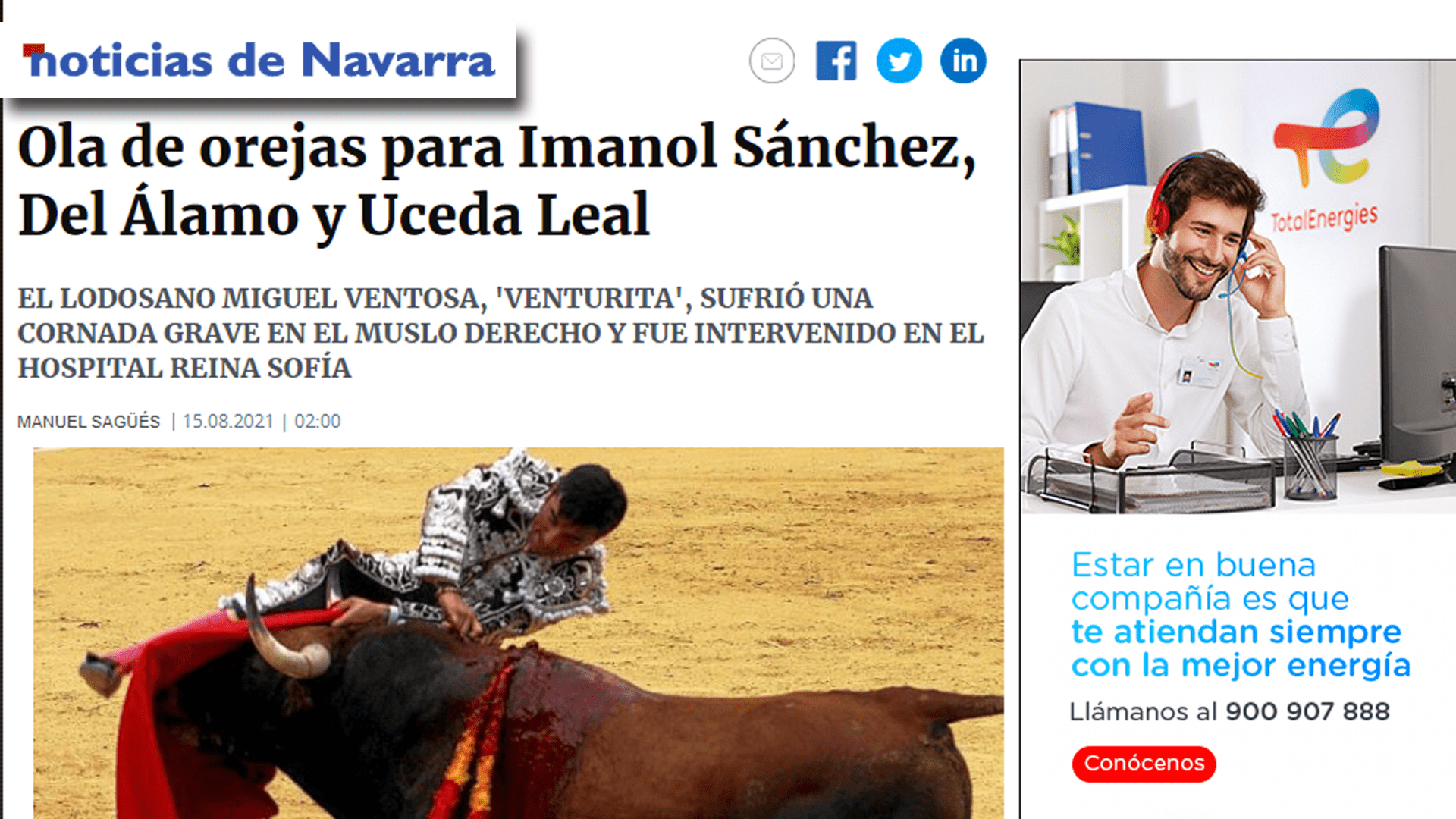 Imanol Sánchez Puert Grande Tudela Portada Diario de Noticias-min