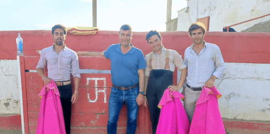 Miguel de Pablo, Imanol Sánchez y Javier Marin en Arriazu (1)