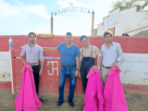 Miguel de Pablo, Imanol Sánchez y Javier Marin en Arriazu (1)
