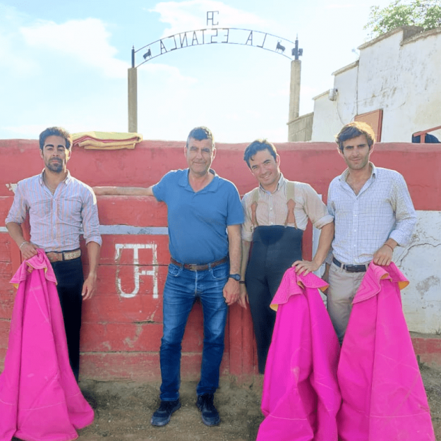 Miguel de Pablo, Imanol Sánchez y Javier Marin en Arriazu (1)