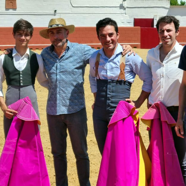 Roberto Bermejo, Aarón Palacio, Paco Vallejo, Imanol Sánchez, Miguel Cuartero y Venturita (1)