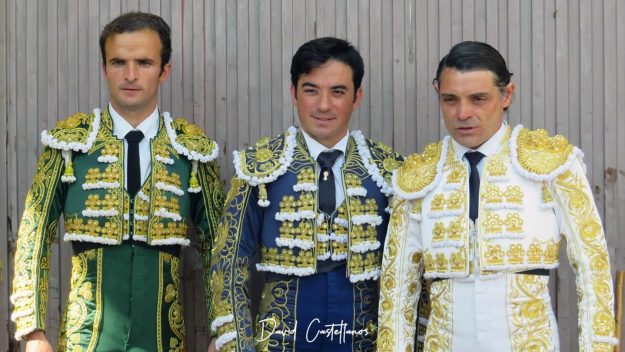 Sánchez Vara e Imanol Sánchez en la corrida de Reta