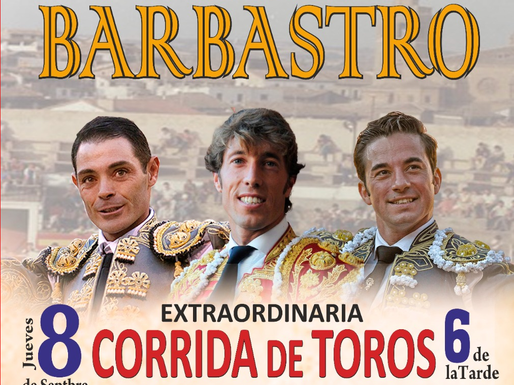 Toros Barbastro 8 de septiembre